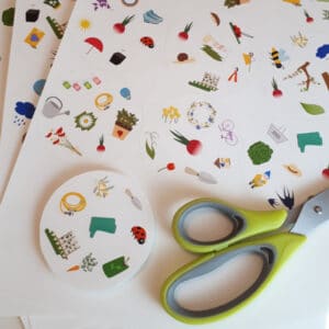 Jeu de double - Thème printemps